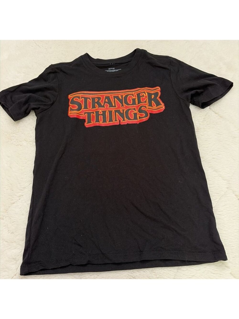Netflix Stranger Things Kids Size Large 10/12 Graphic Print Tee